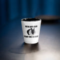 Funny Rabbit Shot Glass Bunny Rabbit Lover Gift Pet Rabbit Owner Present Mess With Bun Your Time Is Done Graphic Tee – Fan Favorite · Great Gift For Fans
