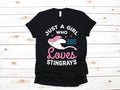 Girl Who Loves Stingrays Shirt Stingray TShirt Aquarium Kids Tee Kids Hoodie Sweatshirt Toddler TShirt Hoodie – Everyday Comfort · Trending Graphic Apparel