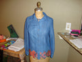 Vintage 7039s Miss Jane Denim Long Sleeve Disco Collar Button Down Ladies Shirt S Graphic Tee – Cozy Vibes · Must-Have Style