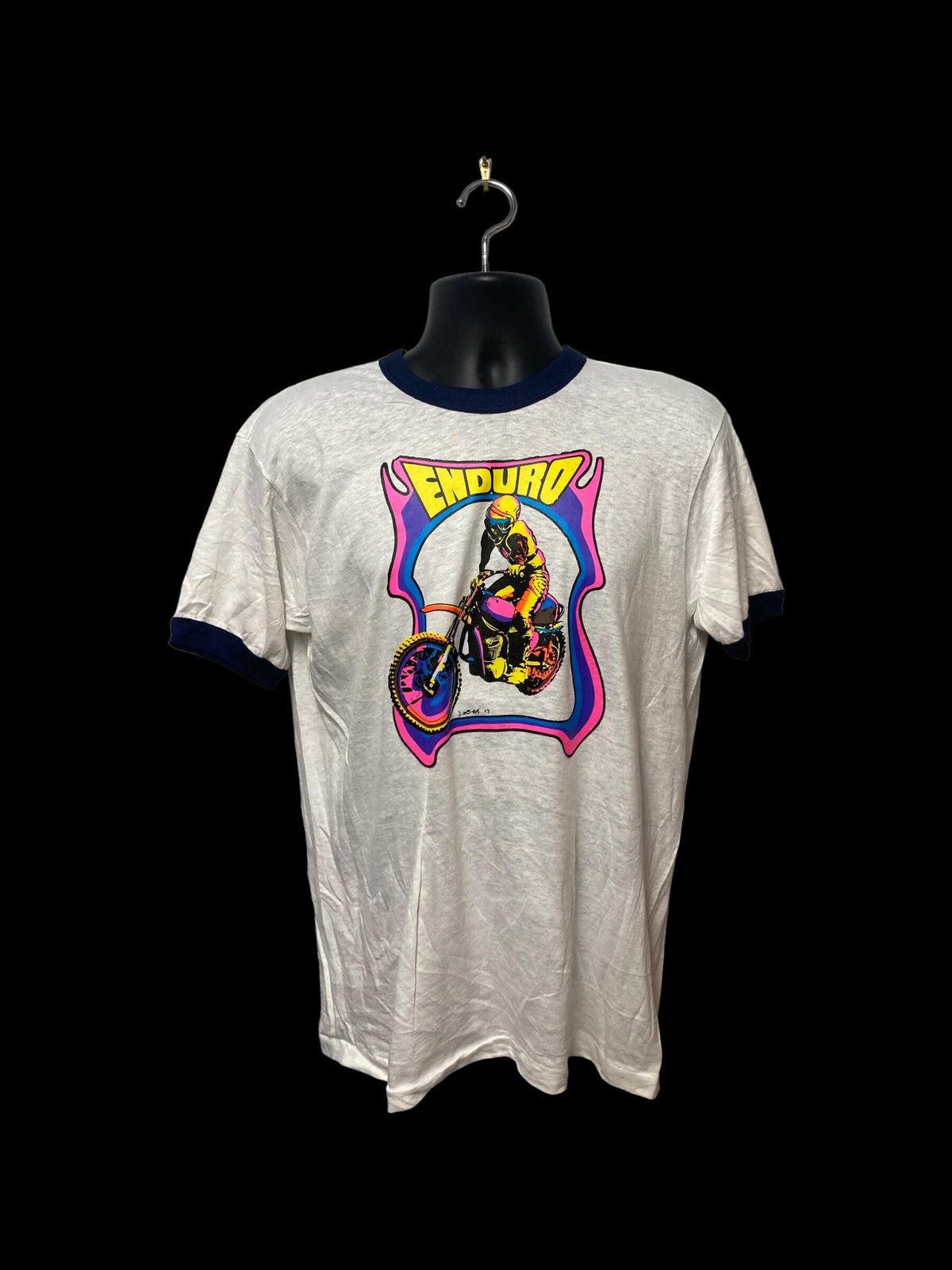 Vintage 1973 original Enduro biker motocross decal tee E200 Graphic Tee – Cozy Vibes · Great Gift For Fans
