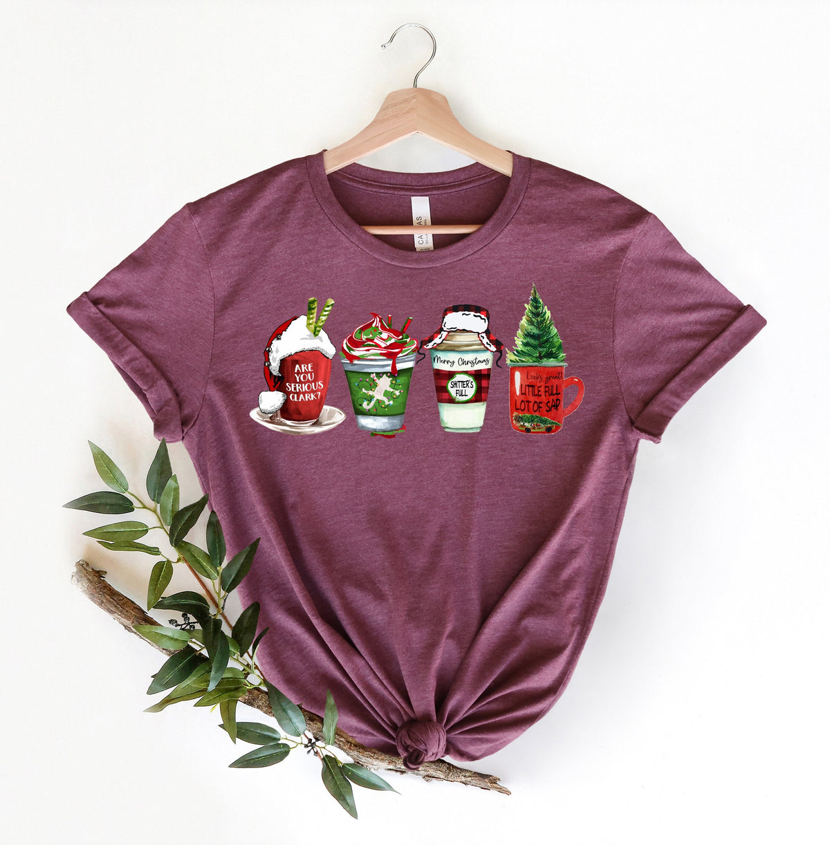 Christmas coffee ShirtChristmas TshirtChristmas Family ShirtChristmas GiftHoliday GiftLeopard ShirtChristmas Family Matching Shirt Graphic Tee – Soft Feel · Must-Have Style