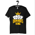 Dominoes King Shirt Funny Dominoes Tee TShirt Hoodie Long Sleeve Sweatshirt Tank Top Hoodie – Warm & Stylish · Great Gift For Fans