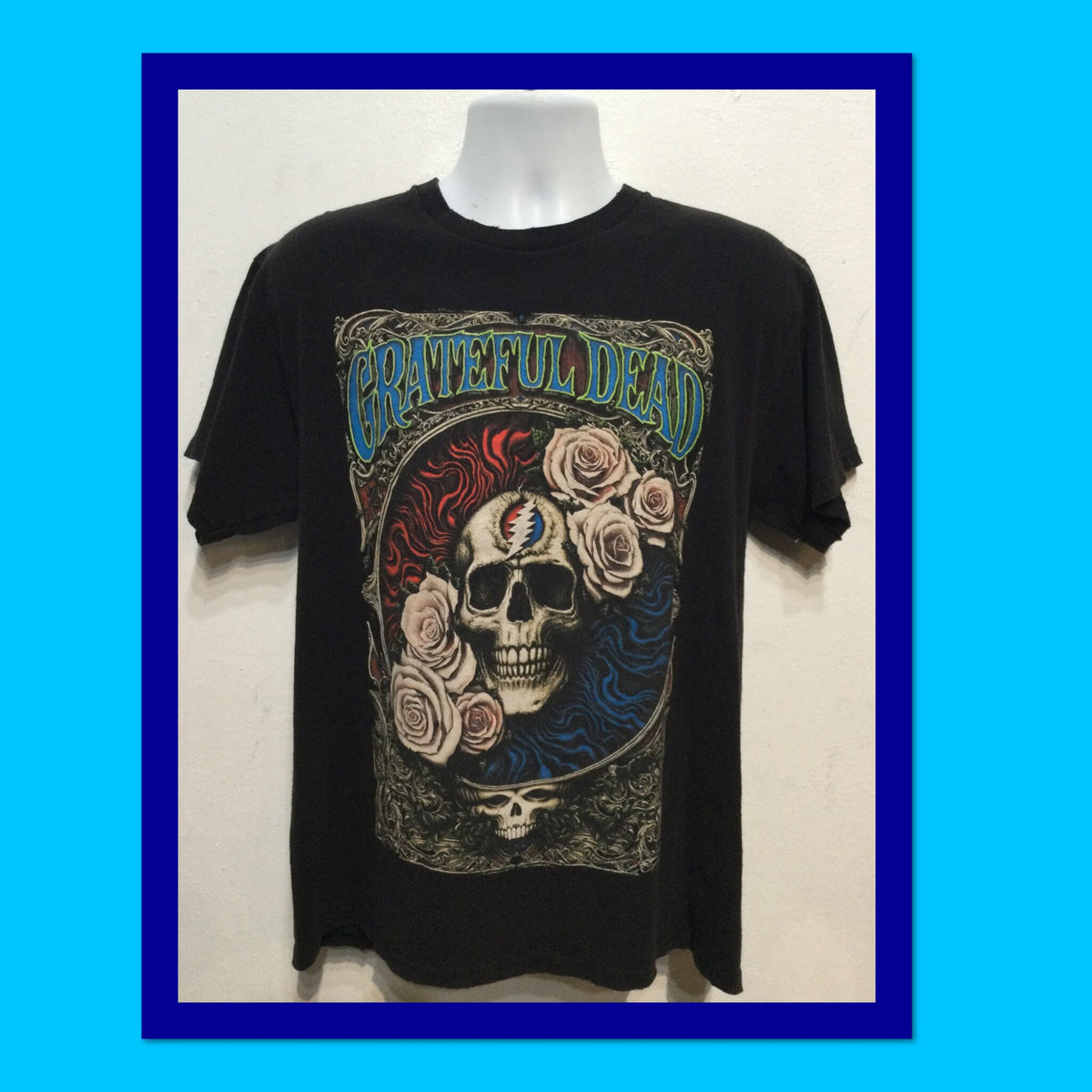 Vintage printed rock T shirt quotGrateful Deadquot Size large Graphic Tee – Premium Graphic · Trending Graphic Apparel