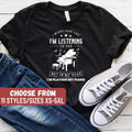 Funny Piano Shirt Piano Lover Gift Piano Player Shirt I Might Look Like I39m Listening To You But In My Head I39m Playing My Piano TShirt Graphic Tee – Warm & Stylish · High-Quality Print