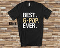 Best GPop Tshirt Grandpa Ever Shirt Gift from Granddaughter Grandson Birthday Fathers Day Gifts for GPop Graphic Tee – Easygoing Wear · Must-Have Style