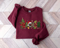 Teacher Christmas SweatshirtLove Christmas Teacher ShirtTeacher Christmas ShirtChristmas Teach ShirtChristmas Gift For Teacher Shirt Sweatshirt – Soft Feel · Must-Have Style