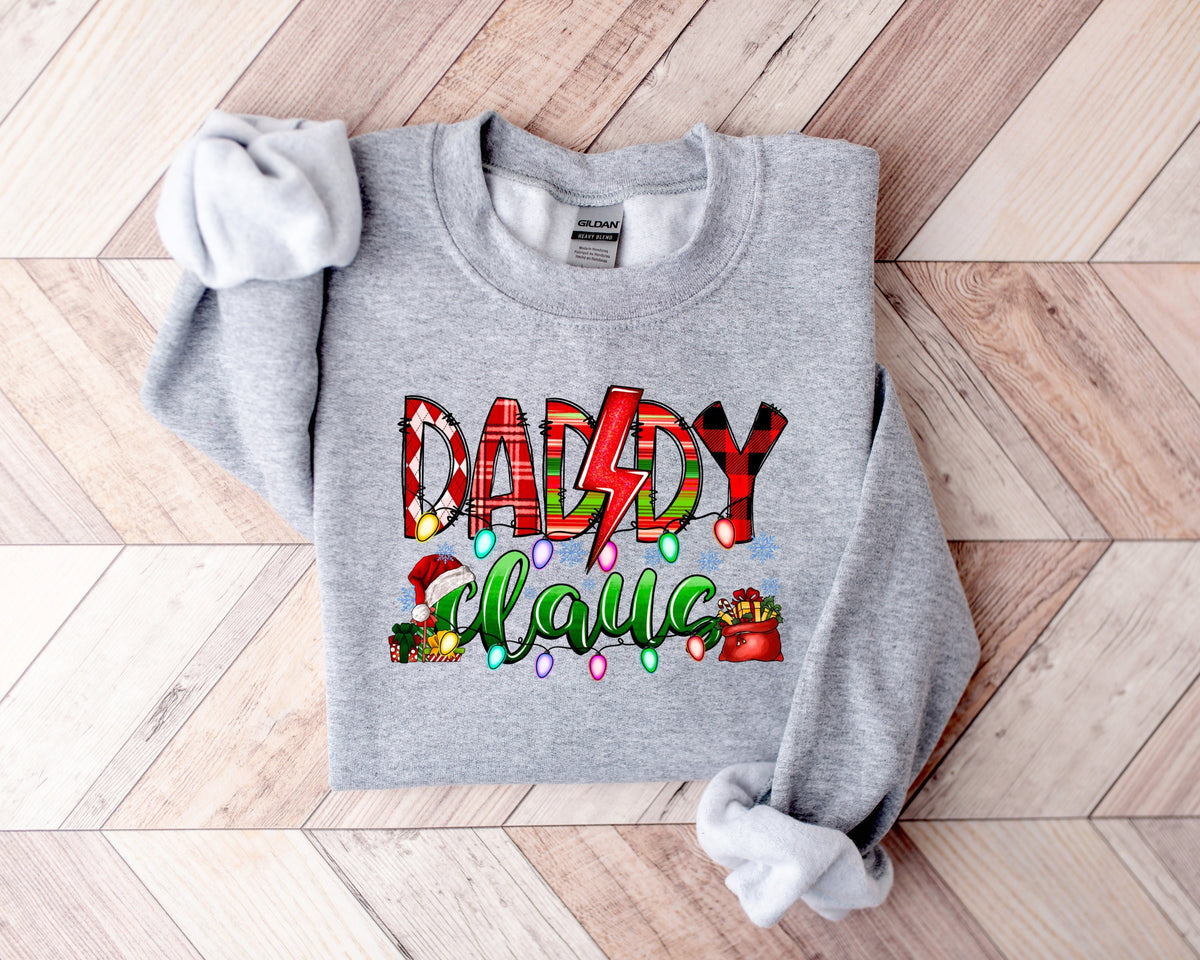 Daddy Claus SweatshirtChristmas Shirt2022 Christmas ShirtChristmas Gift for DadChristmas FatherMatching Family Christmas Sweatshirts Sweatshirt – Feel-Good Design · Must-Have Style