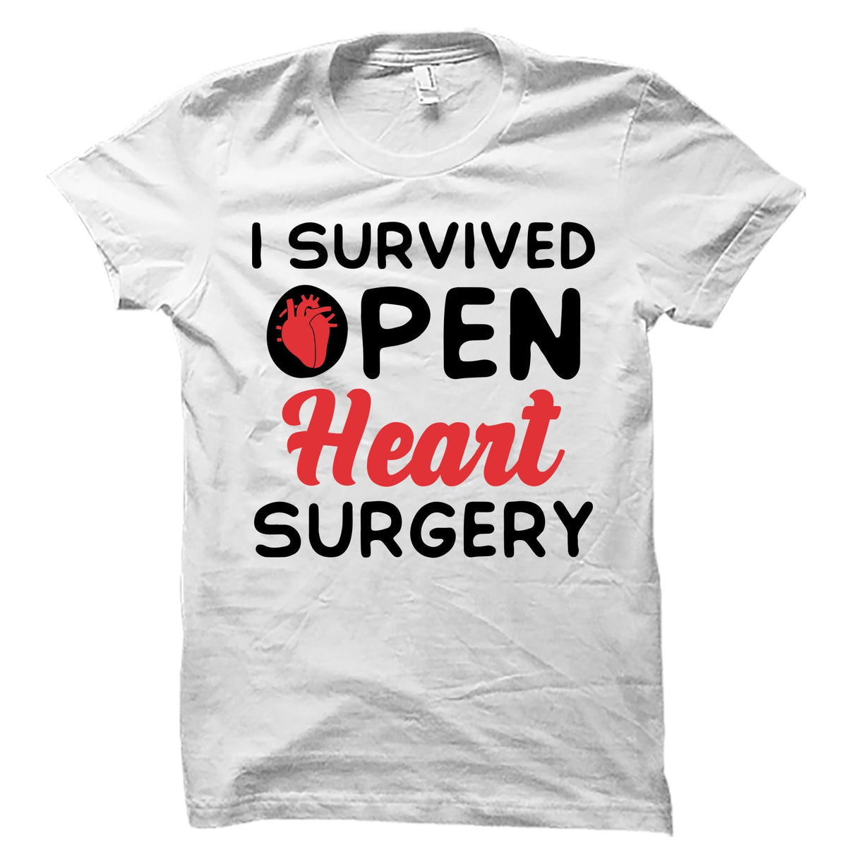 Open Heart Surgery Shirt Open Heart Surgery Gift Heart Disease Heart Survivor Get Well Soon Heart Transplant Bypass Surgery OS4959 Graphic Tee – Premium Graphic · High-Quality Print