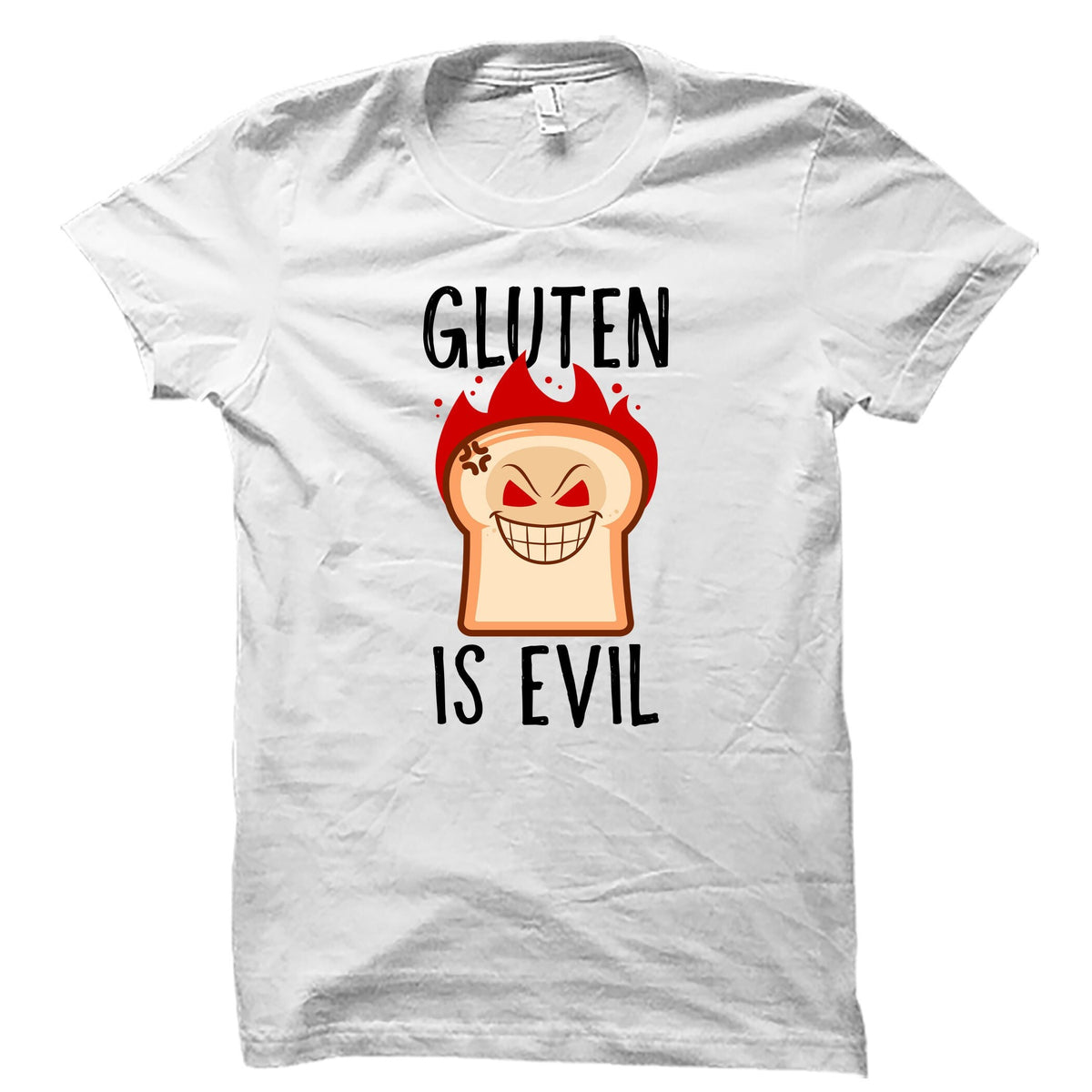 Gluten Free Shirt Gluten Free Gift Celiac Shirt Funny Gluten Free Gluten Free Gifts Gluten Free Tshirt Celiac Awareness Gluten OS4894 Graphic Tee – Feel-Good Design · High-Quality Print