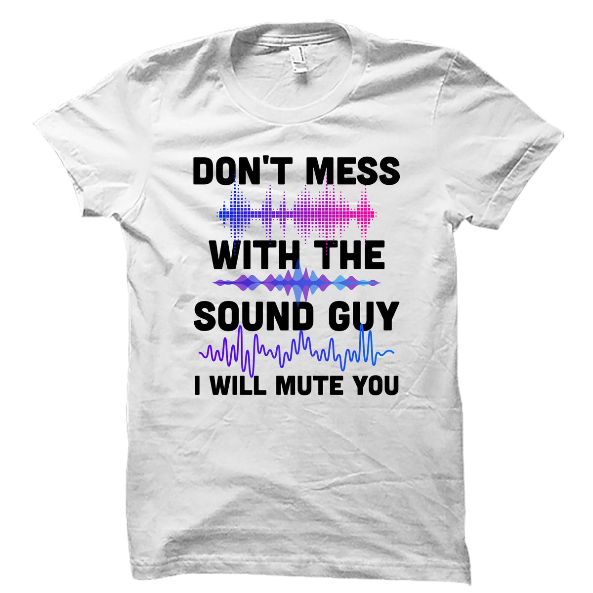 Sound Tech Shirt Sound Tech Gift Audio Tech Gifts Audio Tech Shirt Audiologist Tshirt Sound Engineer Audio Engineer Gifts OS4997 Graphic Tee – Soft Feel · Great Gift For Fans