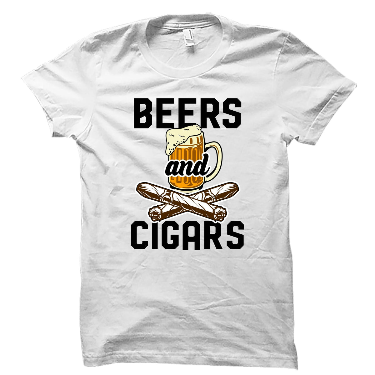 Cigars Shirt Cigars Gift Beer Lover Shirt Beer Lover Gift Funny Cigar Shirt Funny Cigars Shirt Gifts For Smoker Cigar Lover OS5127 Graphic Tee – Everyday Comfort · Must-Have Style