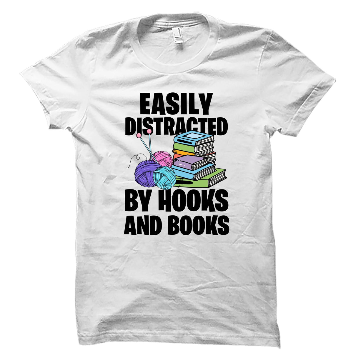 Knitting And Reading Shirt Knitting And Reading Gift Knitter Shirt Knitter Gift Knitting Shirt Knitting Gift Bookworm Shirt OS5198 Graphic Tee – Feel-Good Design · High-Quality Print