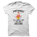 Cute Aunt Shirt Cute Aunt Gift Gift For Aunt Cool Aunt Shirt Flamingo Shirt Flamingo Gift New Aunt Shirt Auntie Shirt OS4991 Graphic Tee – Easygoing Wear · Perfect For Daily Wear