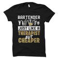 Bartender Shirt Bartender Gift Bartender Shirts Funny Bartender Barista Shirt Bartender Gifts Bartending Shirt Gift Bartender OS5011 Graphic Tee – Premium Graphic · High-Quality Print