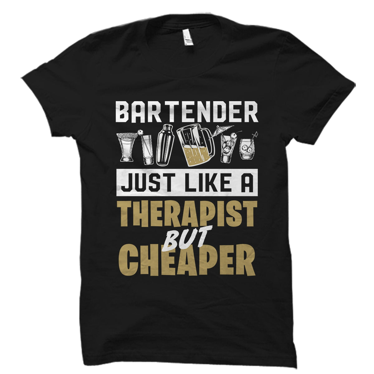 Bartender Shirt Bartender Gift Bartender Shirts Funny Bartender Barista Shirt Bartender Gifts Bartending Shirt Gift Bartender OS5011 Graphic Tee – Premium Graphic · High-Quality Print