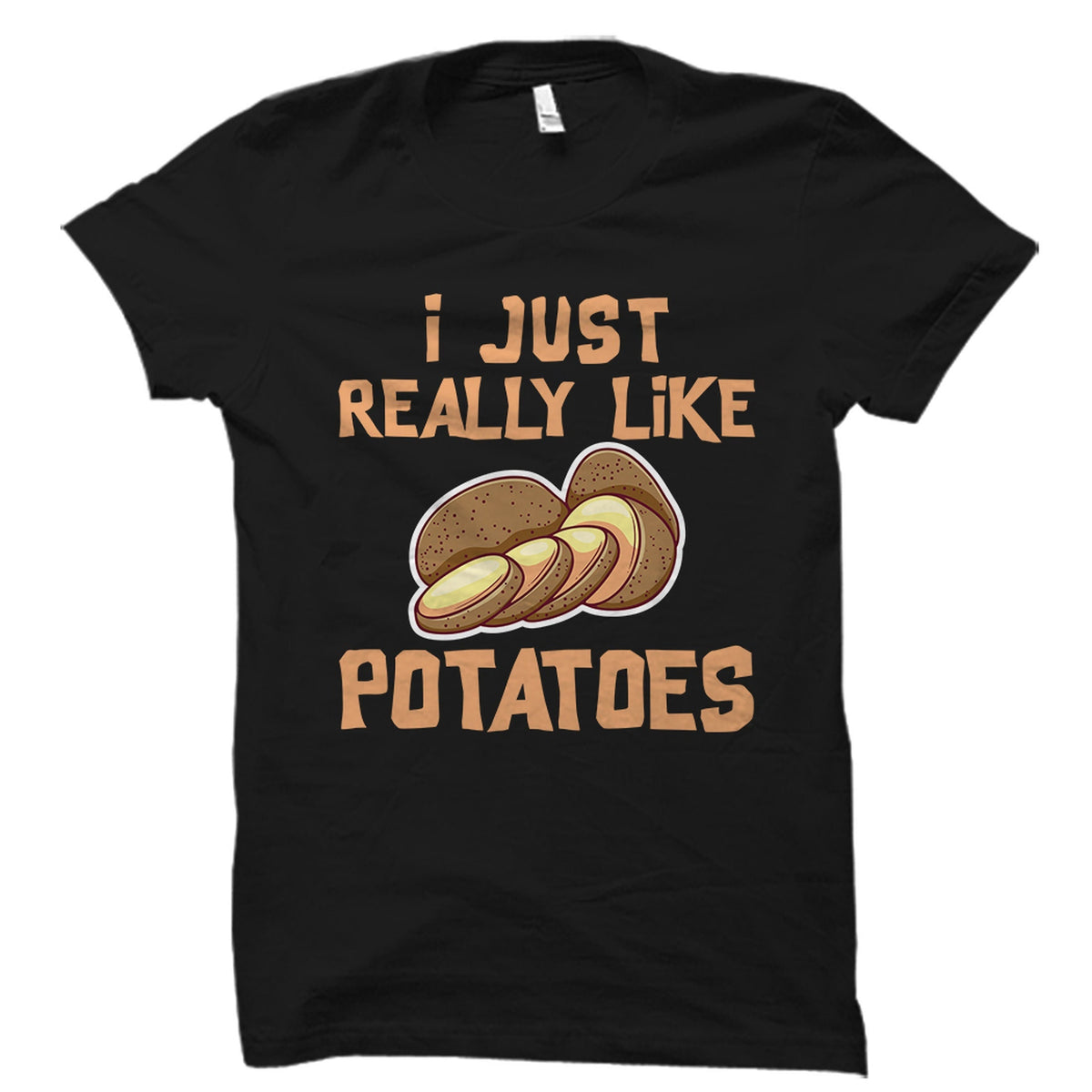 Potato Fan Shirt Potato Fan Gift Funny Potato Shirt Potato Gift Potato TShirt Potato Lover Shirt Potato Lover Gift Fries OS5047 Graphic Tee – Feel-Good Design · Top Pick For Any Outfit