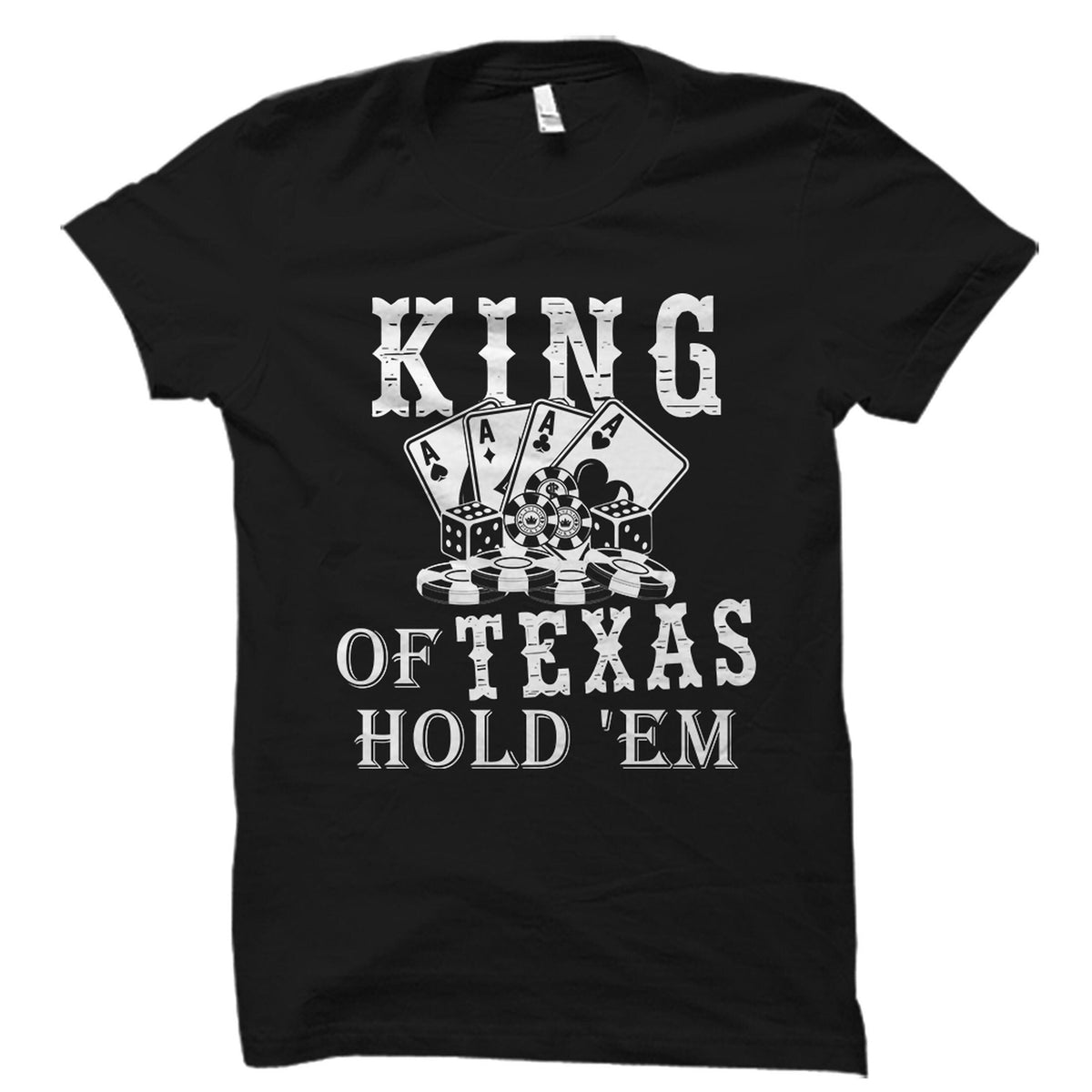 Texas Poker Shirt Texas Poker Gift Gambling Shirt Poker Player Gift Gambler Shirt Poker TShirt Casino Shirt Poker Night Shirt OS5131 Graphic Tee – Soft Feel · Great Gift For Fans