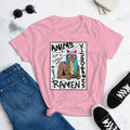 Melenin Anime Girl Ramen Girl Black Anime Girl Gamer Chick Afro Anime Girl Women39s short sleeve t shirt Graphic Tee – Aesthetic Look · Top Pick For Any Outfit