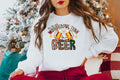 It39s The Most Wonderful Time For a Beer SweatshirtChristmas Family ShirtChristmas GiftHoliday GiftChristmas Family Matching Shirt Sweatshirt – Easygoing Wear · High-Quality Print