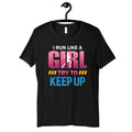 Run Like A Girl Shirt Running Girl TShirt Women39s Tee Gifts for Runners Marathon Training Tank Top Hoodie Sweatshirt Hoodie – Everyday Comfort · Perfect For Daily Wear