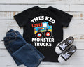 This Kid Loves Monster Trucks Shirt Monster Truck Kids Tee Toddler TShirt Baby Bodysuit Graphic Tee – Everyday Comfort · High-Quality Print