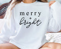 Merry Bright Sweatshirt Christmas Sweater Merry And Bright Holiday Pullover Merry And Bright Crewneck Sweatshirt Gift For Christmas Sweatshirt – Fan Favorite · Trending Graphic Apparel