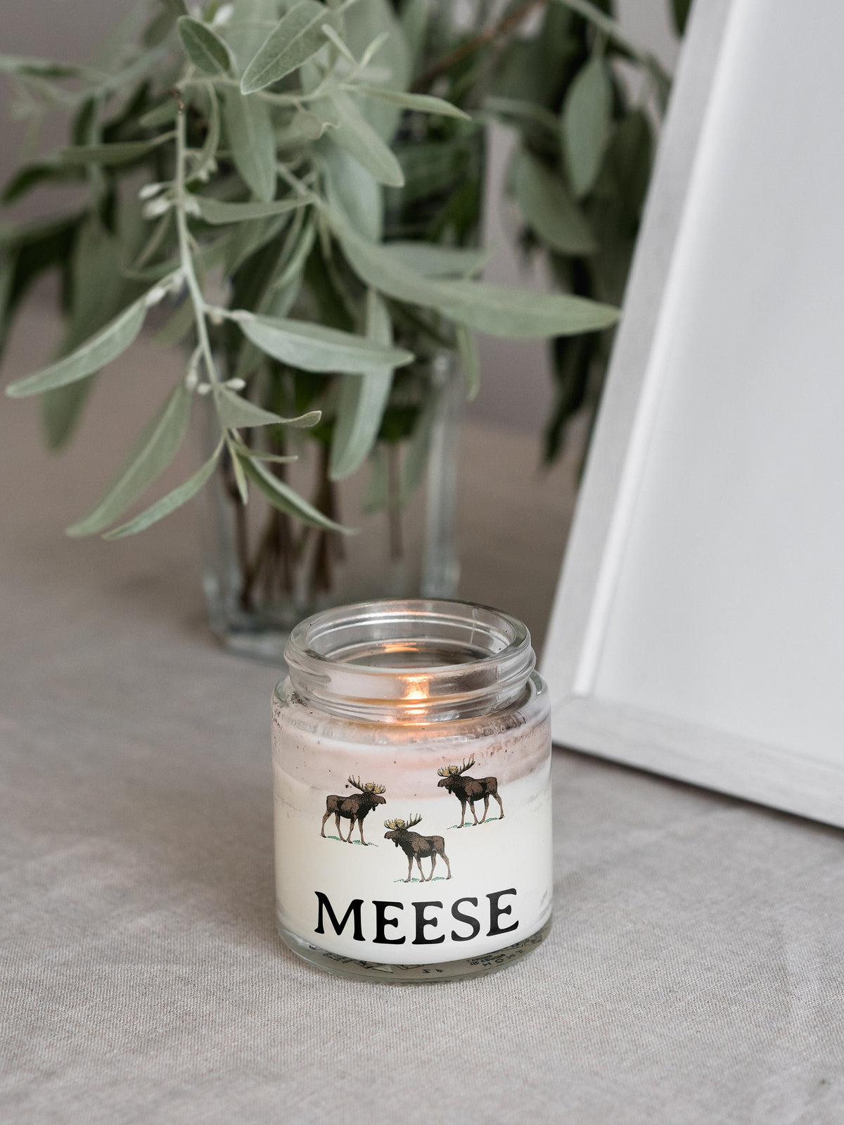 Funny Moose Gift Moose Candle Moose Lover Present Meese Graphic Tee – Soft Feel · Must-Have Style