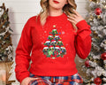 Poodle Dog Gifts Xmas Christmas Adult Kids Sweatshirt Jumper Tree Santa Lover Sweatshirt – Cozy Vibes · Top Pick For Any Outfit