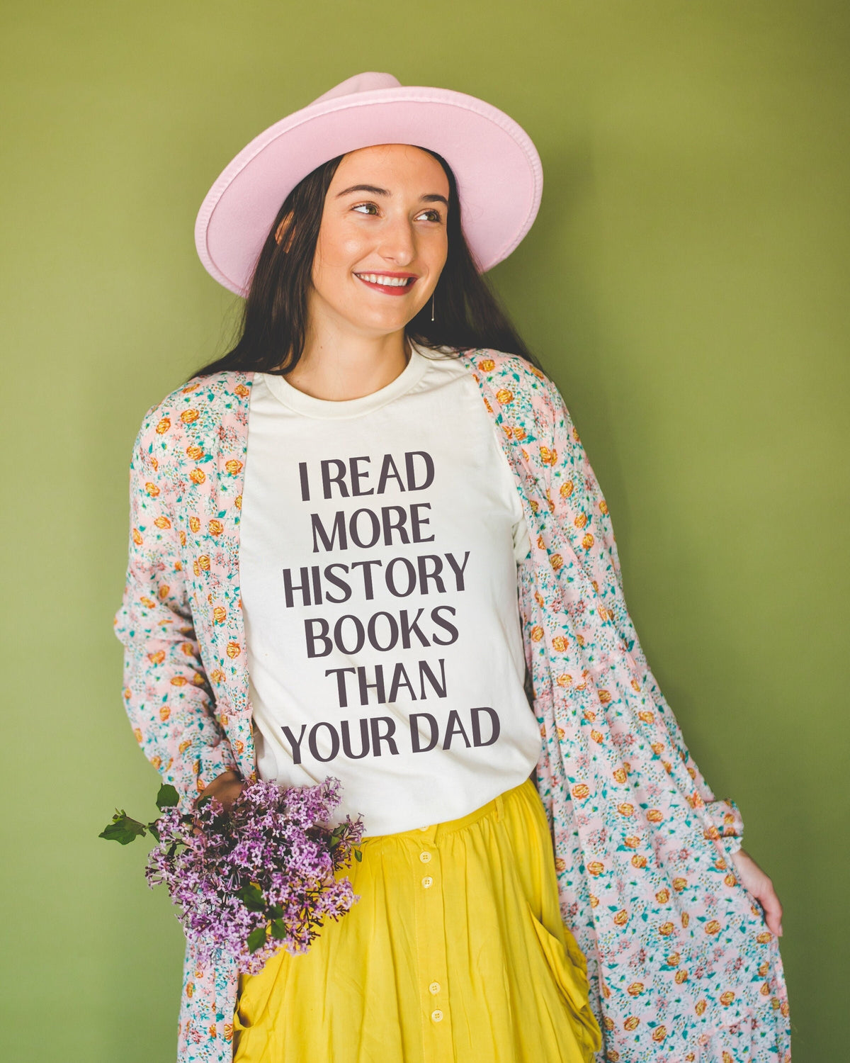 Funny Bookish Tee for History Lover I Read More Books Than Your Dad Gift for History Professor Social Studies Teacher History Major Graphic Tee – Aesthetic Look · Trending Graphic Apparel