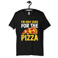 Here for the Pizza Shirt Funny Pizza TShirt Pizza Lover Hoodie Sweatshirt Long Sleeve Tank Top Hoodie – Easygoing Wear · Great Gift For Fans