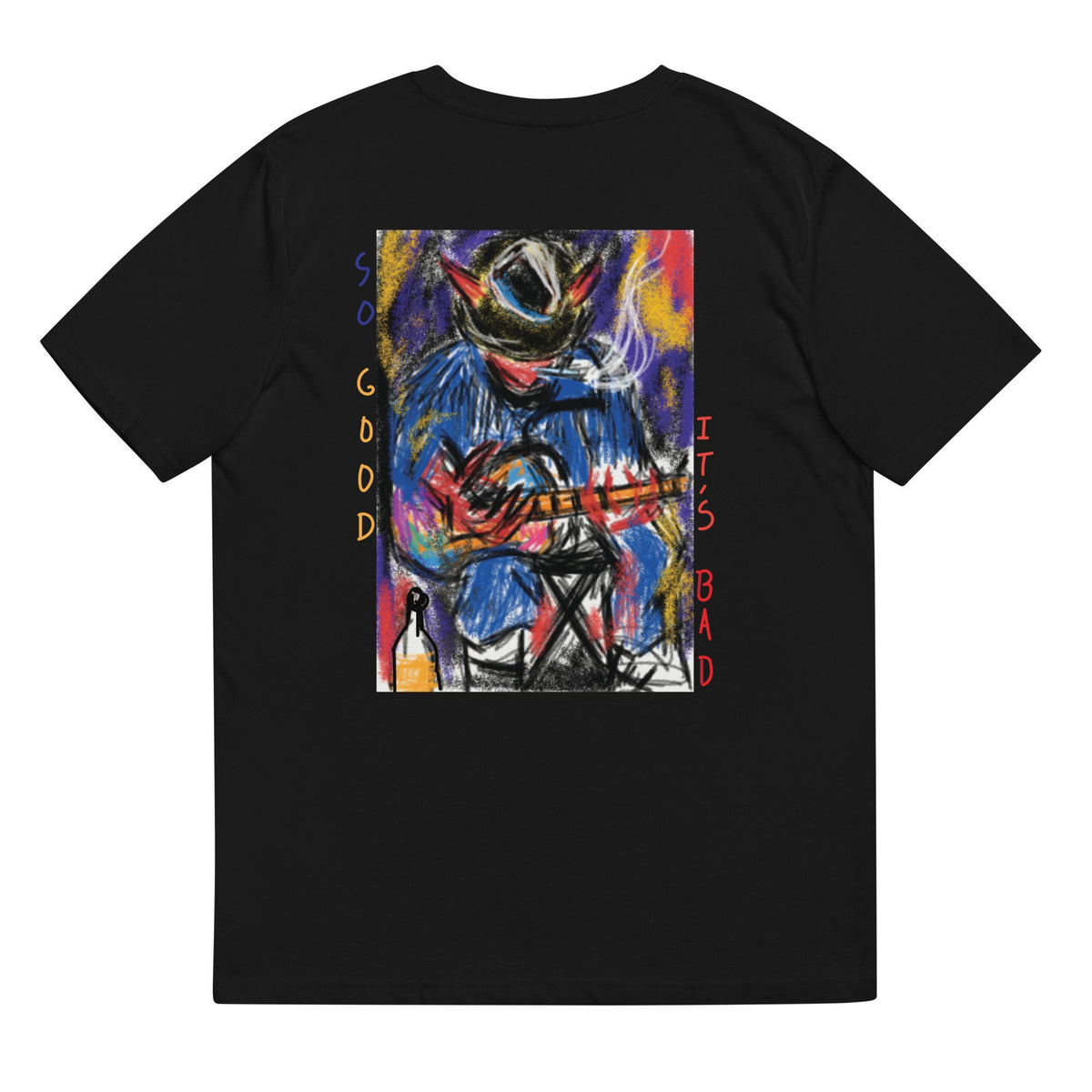 Devil Plays Good Music Renaissance Painting Donte39s Inferno Guitarist Painting Blues Music Jazz RockBandGuitar Unisex organic cotton t shirt Graphic Tee – Everyday Comfort · Perfect For Daily Wear