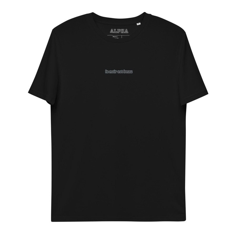 Black Is Beautiful Unisex organic cotton t shirt Graphic Tee – Cozy Vibes · High-Quality Print