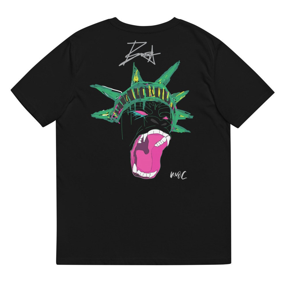 New York Gorilla Unisex organic cotton t shirt Graphic Tee – Feel-Good Design · High-Quality Print