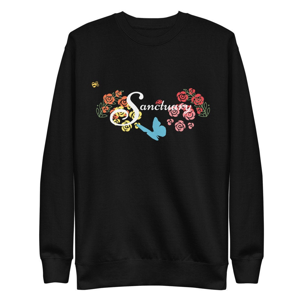 beautiful Sanstuary Unisex Fleece Pullover Graphic Tee – Aesthetic Look · Great Gift For Fans