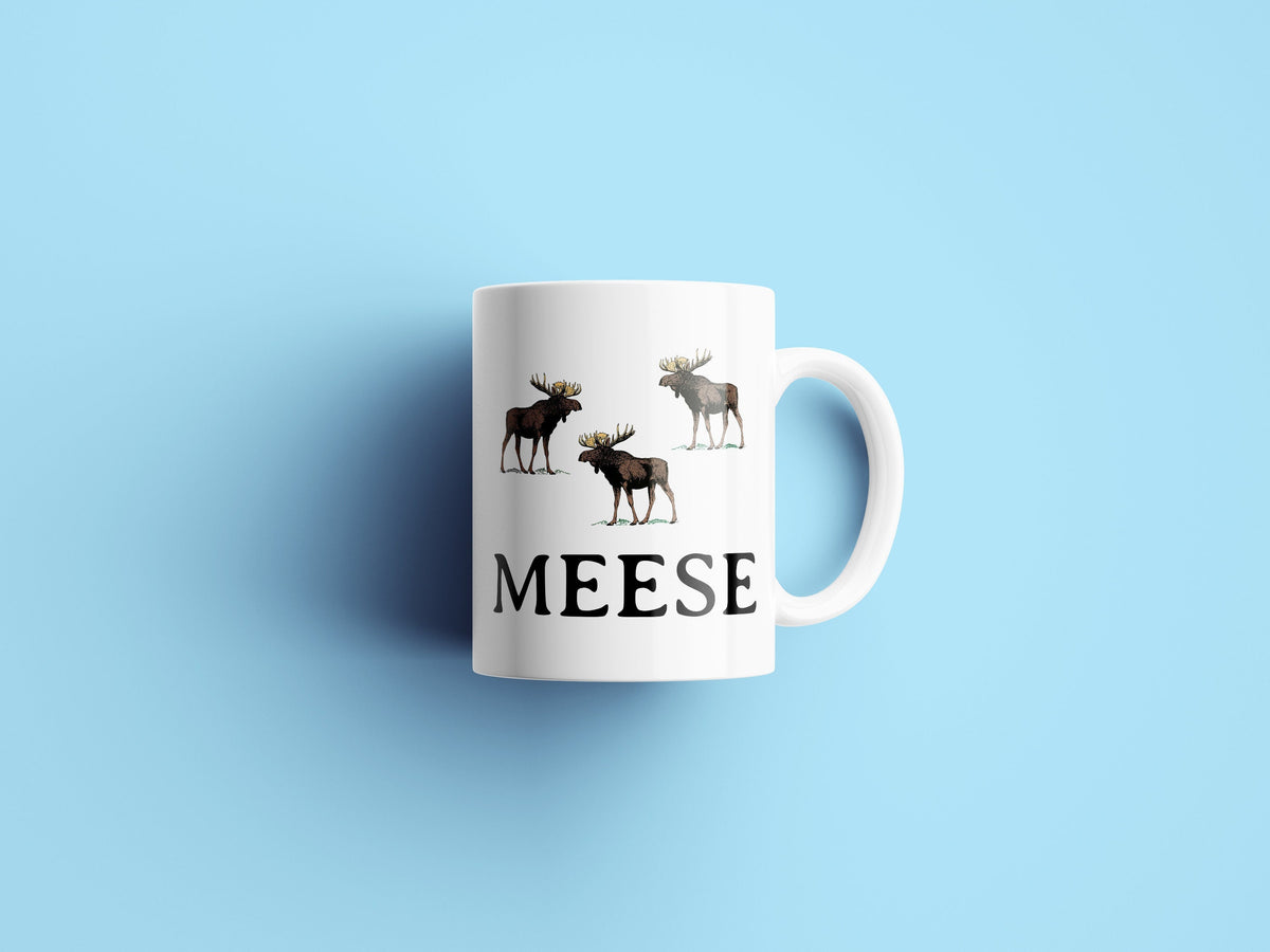 Funny Moose Gift Moose Mug Moose Lover Present Meese Graphic Tee – Bold Style · Must-Have Style
