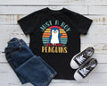 Boy Who Likes Penguins Shirt Boy Penguin Kids TShirt Penguins TShirt Zoo Kids Hoodie Hoodie – Premium Graphic · High-Quality Print