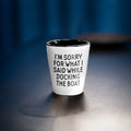 Funny Boating Shot Glass Boating Gift Sailing Present Yachting Shot Glass Funny Sailor Gift What I Said While Docking The Boat Graphic Tee – Premium Graphic · Must-Have Style