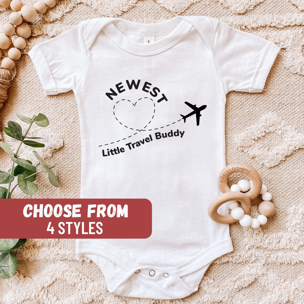 Travel Baby Clothes Baby Bodysuit Cute Baby Clothes Baby Shower Gift Funny Baby Bodysuit Newest Little Travel Buddy Baby Bodysuit Graphic Tee – Warm & Stylish · High-Quality Print