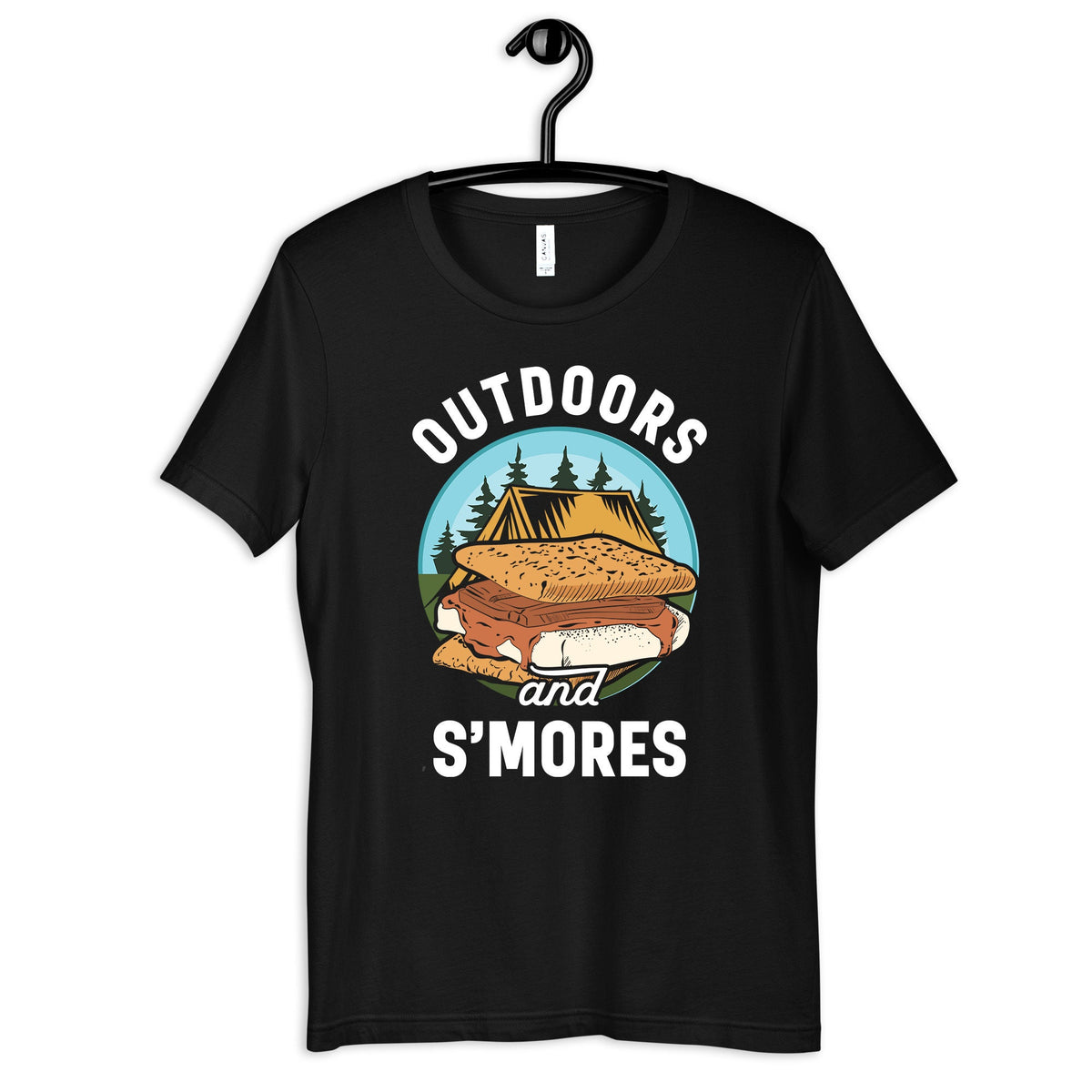 Outdoors and S39mores Shirt Funny Smores Camping TShirt Campfire Hoodie Sweatshirt Kids Tee Tank Top Long Sleeve Hoodie – Soft Feel · Great Gift For Fans