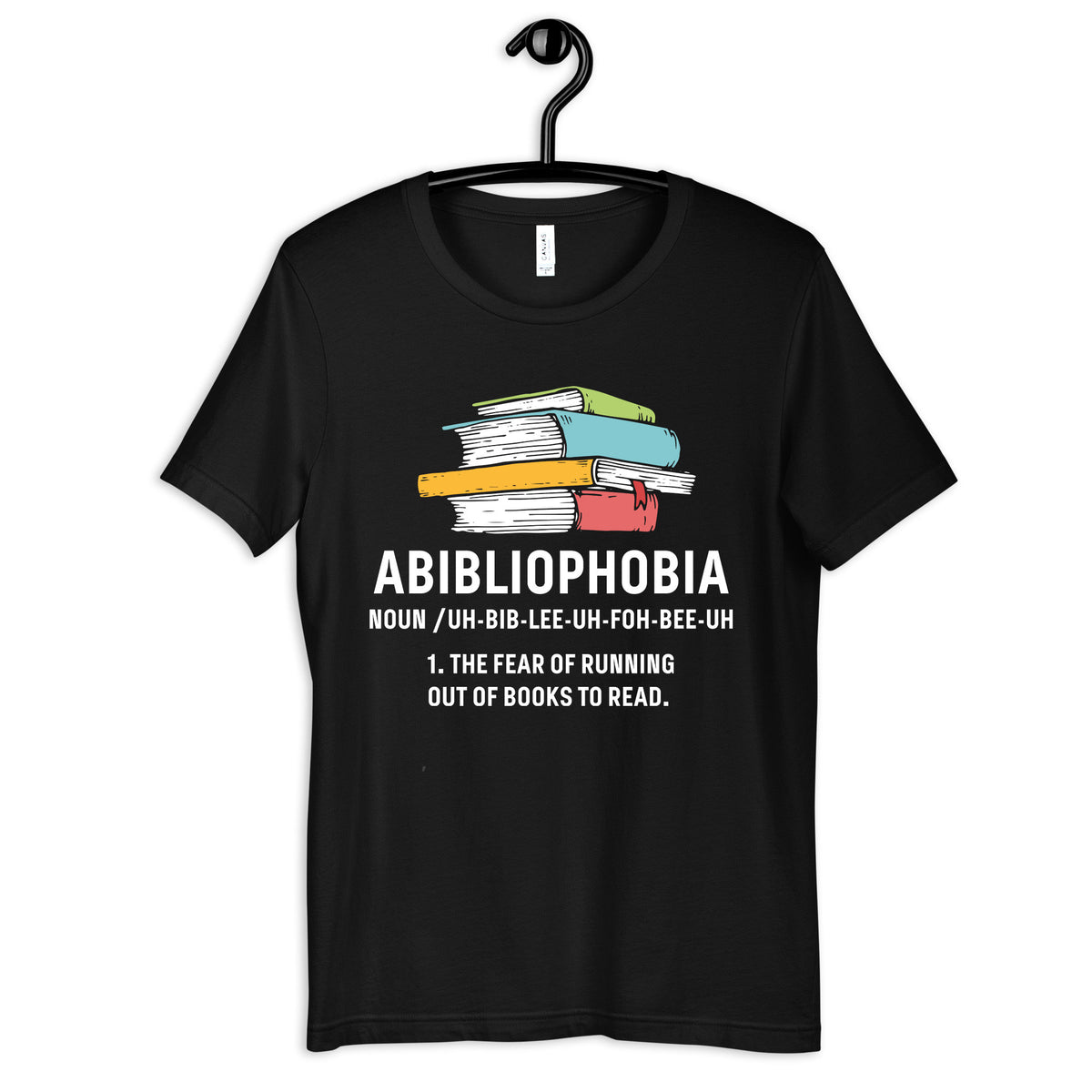 Abibliophobia Shirt Funny Book TShirt Reading Tee Librarian Gift Hoodie Sweatshirt Long Sleeve Kids Tee Hoodie – Warm & Stylish · High-Quality Print