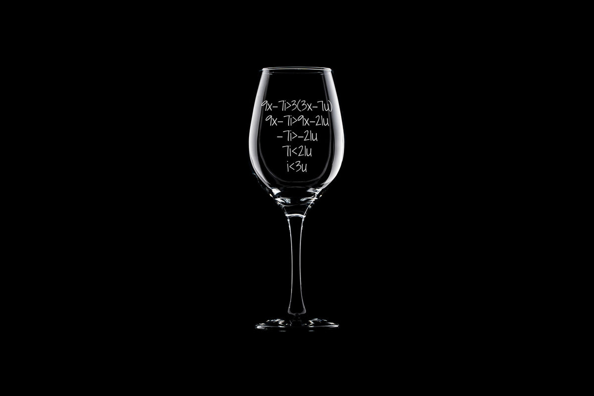 Math Nerd Wine Glass Cute Math Teacher Gift Valentine39s Day Present Anniversary Gift I Love You Birthday Present Graphic Tee – Feel-Good Design · High-Quality Print