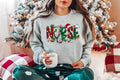 Christmas Nursing Sweatshirt Nursing School T ShirtNurse Christmas shirt Christmas Shirt 2022 ChristmasNurse ShirtNurse Gift for Woman Sweatshirt – Everyday Comfort · High-Quality Print