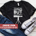 Funny Astronomy Shirt Astronomy Gift Astronomer Shirt Astronomy Student You Can39t Buy Happiness But You Can Buy A Telescope TShirt Graphic Tee – Cozy Vibes · Great Gift For Fans