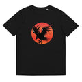 The Crow Raven Black Birds Crow And Blood Moon Raven Blood Moon Gothic Unisex organic cotton t shirt Graphic Tee – Bold Style · Must-Have Style