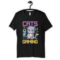 Cats and Gaming Shirt Gamer TShirt Funny Gamers Gift Kids Tee Hoodie Sweatshirt Long Sleeve Video Gaming Hoodie – Premium Graphic · Top Pick For Any Outfit