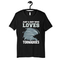 Boy Who Loves Tornadoes Shirt Tornado Kids TShirt Kids Tee Hoodie Sweatshirt Tank Top Long Sleeve Toddler Tee Hoodie – Bold Style · Trending Graphic Apparel