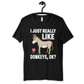 Really Like Donkeys Shirt Funny Donkey TShirt Kids Tee Hoodie Sweatshirt Tank Top Women39s Tee Hoodie – Warm & Stylish · High-Quality Print