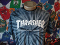 Vintage 2000s Thrasher Magazine Blue Ty Dye T Shirt M Graphic Tee – Cozy Vibes · Trending Graphic Apparel