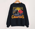 Pittsburgh Football Conference Champions Vintage Black Sweatshirt Pittsburgh Football Team Retro Shirt American Football Sweater Sweatshirt – Premium Graphic · Trending Graphic Apparel