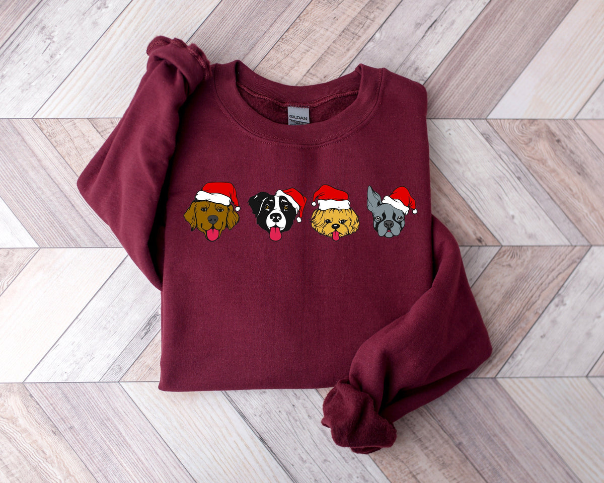 Christmas Dogs SweatshirtHappy Dog Year ShirtFunny Christmas Dog ShirtDog Christmas SweatshirtDogs SweatshirtChristmas Sweatshirt Sweatshirt – Fan Favorite · Must-Have Style